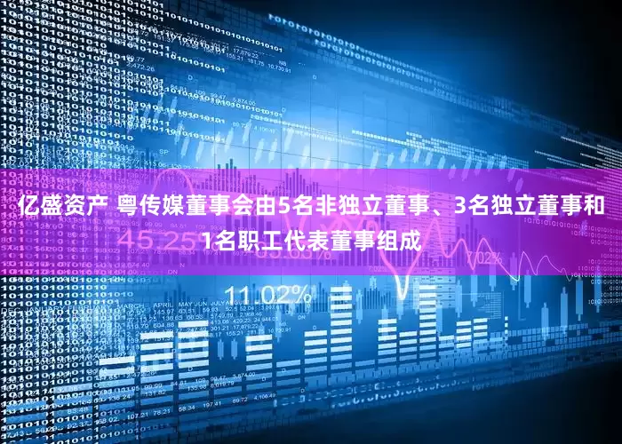 亿盛资产 粤传媒董事会由5名非独立董事、3名独立董事和1名职工代表董事组成